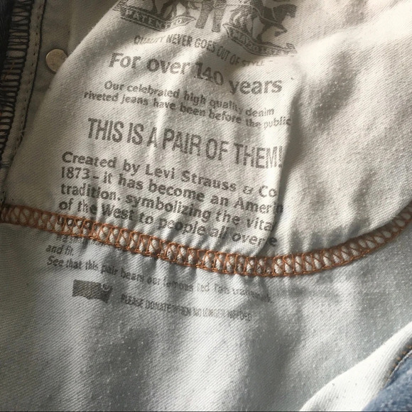 Levis 511 Jeans, distressed size 36/32 - Picture 4 of 7